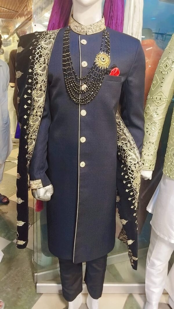 Black Sherwani