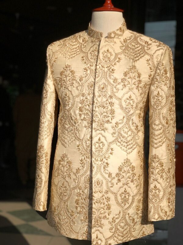 Skin Embroidered Prince Coat